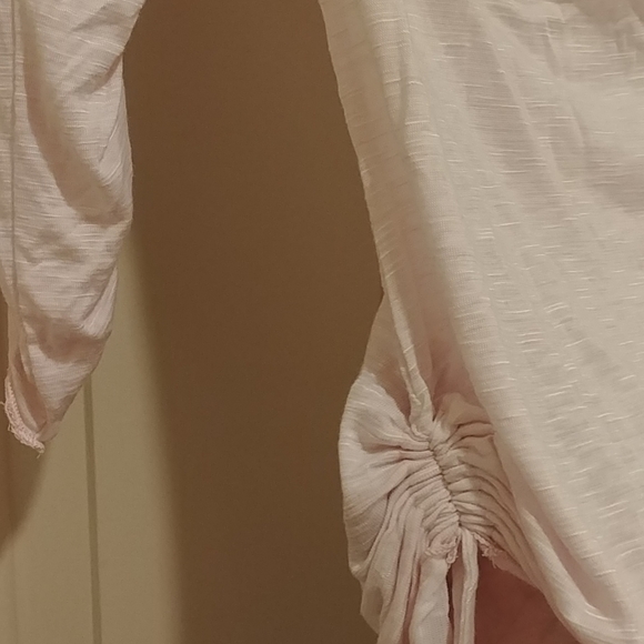 Ballet cowl neck cinched side top - Picture 2 of 3